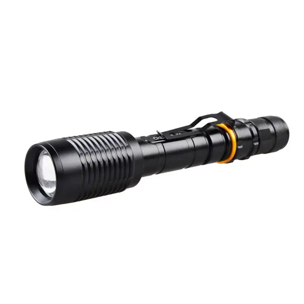 Nieuwe Aankomst Zaklamp 1000 Lumen, Stunt Gun Focus T6 Lange Beam Flash Licht Oplaadbare