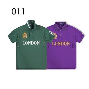 Polo pour homme décontracté et professionnel 100% Coton <span class=keywords><strong>Lauren</strong></span> Coupe classique Manches courtes Logo brodé/Imprimé urbain Boutons Golf - Product Image 4
