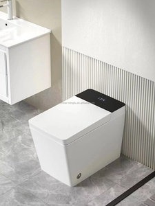 Modern Home Design <strong>Black</strong> Smart <strong>Toilet</strong> Business Room Smart Display Clamshell <strong>Toilet</strong> Mini-suite Bathroom Smart Flush <strong>Toilet</strong> - Product Image 3