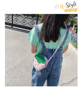 ファッション子供用トートバッグかわいい子供用ショルダー財布ハンドバッグ女の子用 - Product Image 3