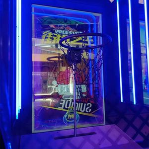 60-inch LCD Screen Basketball Machine with Movable Basket Frame Up, Down, Left and Right - Adult Basketball Machine - Product Image 4