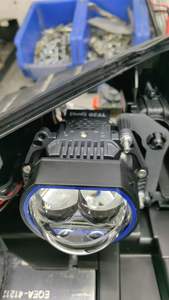 Faros Delanteros con Lente de Proyector Bi-LED de Aluminio de 3.0 Pulgadas para Audi <span class=keywords><strong>RX</strong></span>, 75W, 10100LM, Luz Alta/Baja, 12V, IP67, Impermeables - Product Image 5