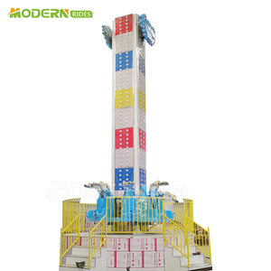 Équipement de parc d'attractions familial, jeux mécaniques, équipement de parc d'attractions, Tour de chute, Mini-tour volante à vendre - Product Image 6