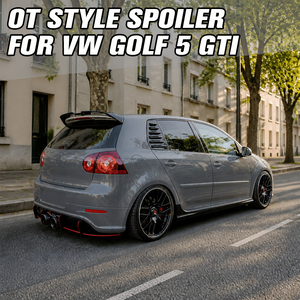 Nuovo Spoiler Posteriore Lucido Nero in ABS per Volkswagen <span class=keywords><strong>Golf</strong></span> 5 GTI 2003-2008 - Product Image 6
