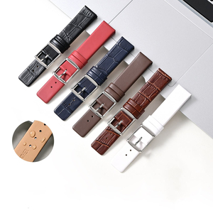 Cinturino in Vera Pelle di Ricambio per <span class=keywords><strong>Orologi</strong></span> <span class=keywords><strong>CK</strong></span> (Modelli K2Y211/K2G211/K2M23) - 20mm/22mm, Morbido e Confortevole - Product Image 1