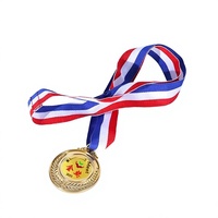 Plaques de médailles personnalisées, médailles en métal doré par sublimation, médailles de compétition, cadeau pour les événements sportifs et les marathons