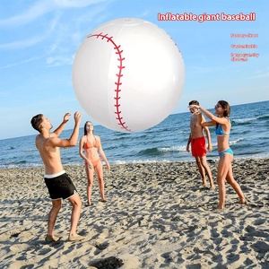 Nhà máy dày khổng lồ PVC bóng chày <span class=keywords><strong>Inflatable</strong></span> Đồ chơi bãi biển <span class=keywords><strong>Inflatable</strong></span> bóng bãi biển cho hồ bơi nước bên chơi - Product Image 3