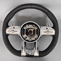 Maßgefertigtes Leder-Lenkrad für Mercedes Benz W176 W177 W208 W202 C118 E300