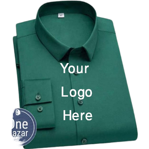 Camisetas de algodón 100% para hombre, diseño de otoño exclusivo supercómodo multicolor sólido para negocios, ropa Formal informal Super - Product Image 1