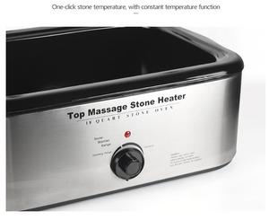 Günstiger Preis Profession elle Hot Stone Massage heizung Body Spa Basalt Hot Stone Massage set mit Massage Stein heizung - Product Image 5