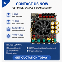 Module amplificateur audio numérique haute puissance AS21PRO 2.1 canaux 300W*2+600W TPA3255, directement de l'usine