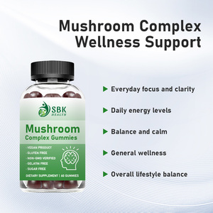 Gomitas de Complejo de Hongos con Sabor de Marca Privada, Suplementos para la Vitalidad y Claridad Mental, Potenciador Cognitivo, Gomitas Energéticas Inmunitarias - Product Image 6