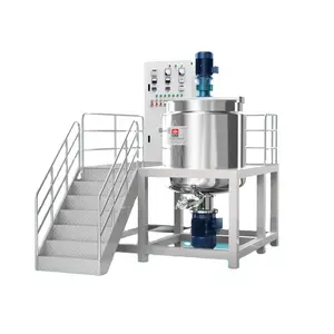 Jacketed Heated High Quality Stainless Steel Mixing Tank Hand Sanitizer Soap Making Machine to Produce Detergent