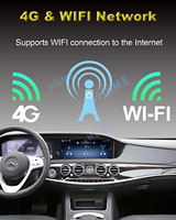 Écran double 12,3 pouces, panneau d'instruments multimédia Android, compatible avec Mercedes W213 W222 W257 W463 E S G CLS 2016-2025, autoradio