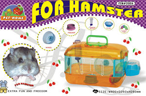 Cage pour animaux de compagnie confortable pour hamster coloré en plastique de haute qualité - Product Image 6
