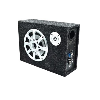 Factory Price 8inch Slim Subwoofer 150W Active Woofer Speaker for Car Refit