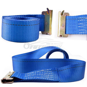 Sangle à cliquet E-Track de haute qualité 2 pouces 4400 LBS avec 100 % polyester et acier allié pour la logistique et l'utilisation en fourgonnette - Product Image 4