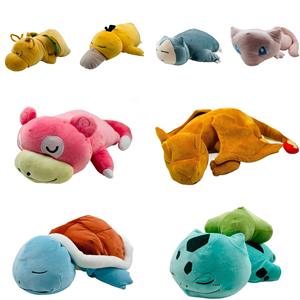Nuevos Peluches de Pokémon Dormilones: Dragonite, Psyduck, Snorlax, Slowpoke, Charizard, Squirtle, Mew, Juguetes de Peluche Suaves para Niños, Regalo - Product Image 2