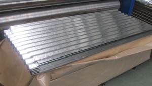 แผ่นเหล็กลูกฟูกชุบสังกะสีแผ่นหลังคาโลหะลูกฟูก - Product Image 5