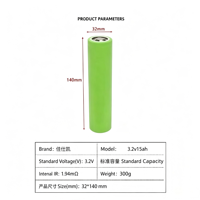 Batterie LiFePO4 JSK (Vert) 32140, nouvelle cellule de batterie de qualité A 32140 15Ah, batterie de stockage d'énergie pour l'alimentation des tricycles avec garantie