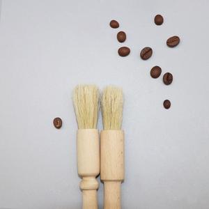 1 unidad de discos de cerdas de pelo de cerdo para molinillo de café profesional, con mango de madera y acero, para limpieza y acabado industrial/DIY ecológico - Product Image 6