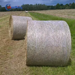 Customized Hdpe Round Bale Wrap Hay Bale Net Wrap For Agriculture Baler