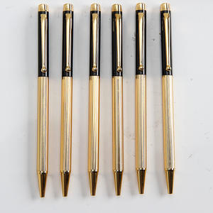 Bolígrafo de Metal con Espiral Dorada y Logotipo Personalizado, Ancho de Escritura de 1.0 mm, para Regalos Personales y Corporativos - Product Image 2