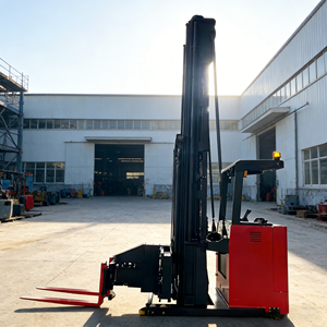 Electric <strong>3</strong> <strong>Way</strong> <strong>Forklift</strong> 1.5 Ton 6m Mast Very <strong>Narrow</strong> <strong>Aisle</strong> Warehouse Truck NOELIFT CE - Product Image 3