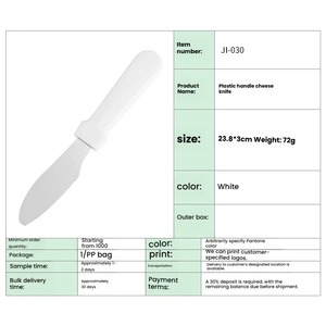 Cuchillo para mantequilla de acero inoxidable, espalda para untar mantequilla y queso, espalda para untar mermelada y aceite, cuchillo para crema - Product Image 6