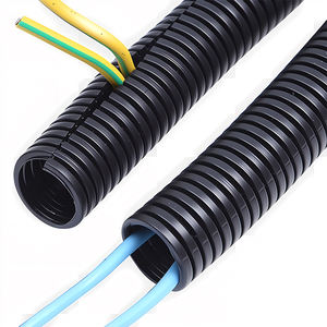 WBO Manufacturing PA PP PE 1/2 -50 ~ + 100 Coupe Tuyau ondulé Protection de fil <span class=keywords><strong>électrique</strong></span> Conduit flexible fendu - Product Image 5
