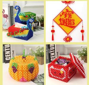 Bán buôn mặt rõ ràng Acrylic vuông hạt 100 cái/túi mix colour 10 mét vuông lucite hạt cho DIY đồ trang sức làm - Product Image 6