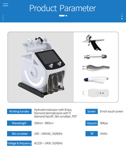 Máquina de Belleza 6 en 1 para Limpieza Facial y Dermoabrasión, Precio de Fábrica, Máquina de Cuidado de la Piel con Limpieza Profunda - Product Image 2