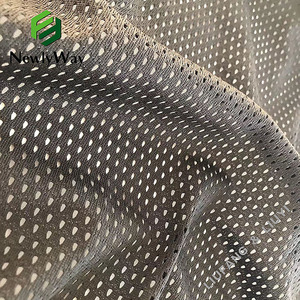 Nero basso elastico 50D rete in fibra di poliestere tessuto a maglia per il rivestimento - Product Image 4
