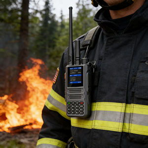 BQ-889 Linux двухрежимная 4G POC+UHF/VHF рация дальнего действия с SIM-картой, двухсторонняя радиосвязь, GPS, мобильный беспроводной интерком Gxin POC PTT - Product Image 4