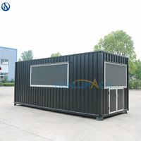 Conteneur de magasin pop-up mini de 10 pieds et 20 pieds pour café/bar/restaurant rapide/magasin de proximité/kiosque/bancs de vente en Chine