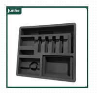 Insert en mousse EVA découpé sur mesure, adhésif simple face haute densité, amortissant les chocs pour l'emballage de boîtes à outils