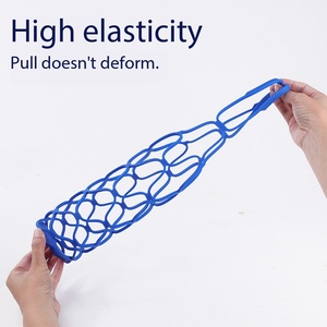 Porte-gobelet créatif en silicone pour thé au lait, sac en maille résistant à la chaleur de qualité alimentaire pour tasses à café, sous-verre multifonctionnel antidérapant - Product Image 5