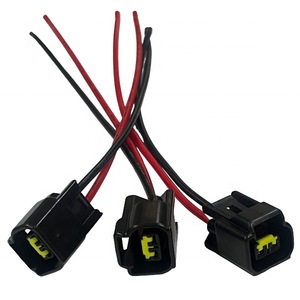 CC-46 Brandneue Auto-Motorenteile Benzin-Kabelbaum-Steckverbinder Adapter Buchse 2-polig - Product Image 1