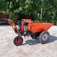 Chariot à essence compact pour le transport agricole et véhicule d'ingénierie pour la montée sur pente