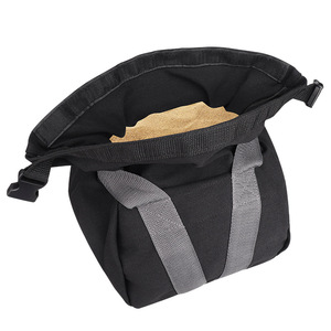 Fitness Sandbag Adjustable Canvas Kettlebell <b>Weight</b> <b>Training</b> Home Gym Exercise Bag Black Durable Polyester - Product Image 4