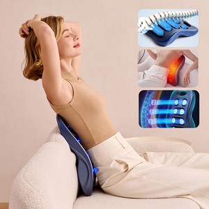 Equipo de <span class=keywords><strong>Fisioterapia</strong></span> y Rehabilitación Alphay, Máquina Eléctrica de Estiramiento de Espalda con Pulsaciones, Masajeador de Espalda con Calor - Product Image 2