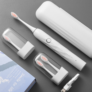 <span class=keywords><strong>Cepillo</strong></span> de <span class=keywords><strong>Dientes</strong></span> Eléctrico Sónico, 42000 VPM, 200 Días de Autonomía, 5 Modos, Resistente al Agua IPX7, Recargable Tipo-C, Blanqueador, para Adultos - Product Image 2