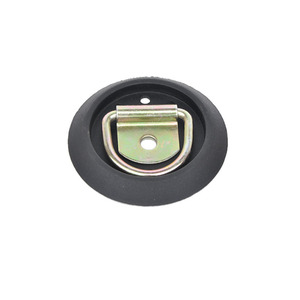Rv Conversion Pull Ring D Rope Hook Truck Floor Hook Sleeper Hook Trailer Accessories 545kgs1200lbs Black Nylon - Product Image 3