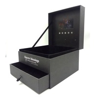 Boîte à broche vidéo avec écran lcd, 12 pièces, source d'usine, cadeau/promotion