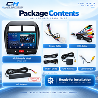 Système audio pour Mitsubishi ASX 1 2010-2016, lecteur multimédia vidéo Android pour voiture, 2Din, 4G, WiFi, navigation, Carplay, autoradio DVD