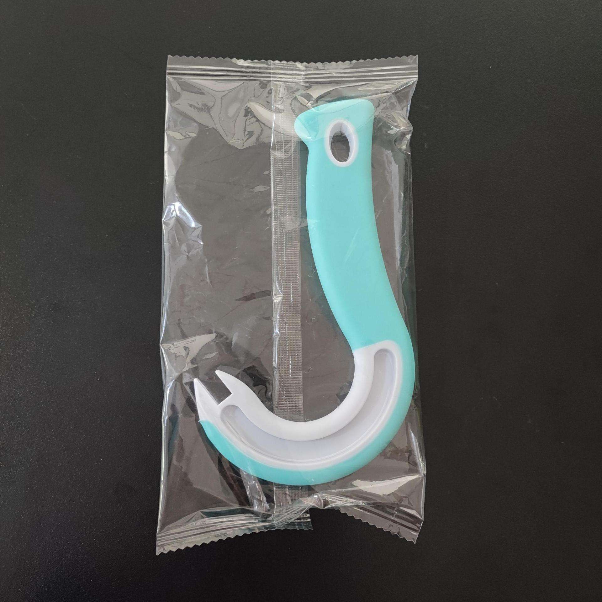 Embalaje OPP azul + blanco