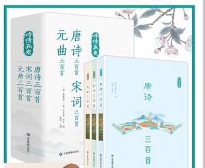 300 poesie Tang, Song Ci, Yuan Qu (tutti e 3 i volumi) <span class=keywords><strong>Letteratura</strong></span> classica cinese - Product Image 5