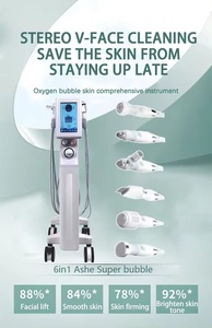 Appareil Hydro 2025 Super Bubble 6-en-1 pour l'élimination des points noirs, microdermabrasion H2O2, dermabrasion et nettoyage en profondeur - Product Image 2