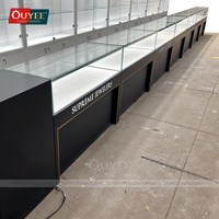 Bijouterie Design Unique Vendeur Stand Bijouterie Compteur Bijouterie Vitrine Ensembles Montres Verre Vente au détail Bijouterie Cas