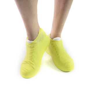 Commercio all'ingrosso in Silicone donna pioggia <span class=keywords><strong>stivali</strong></span> antiscivolo <span class=keywords><strong>copriscarpe</strong></span> galosce protezione impermeabile Lluvia Zapatos scarpe manica - Product Image 3